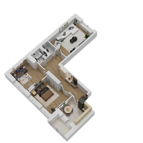 Квартира 87,2 м², 3-комнатная - изображение 3