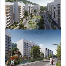 Квартира 53,7 м², 1-комнатная - изображение 1