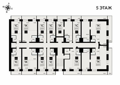 Квартира 24,9 м², 1-комнатная - изображение 2