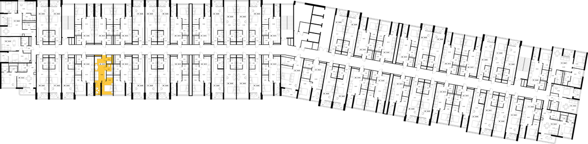 Квартира 39,7 м², 2-комнатные - изображение 2