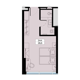 Квартира 26,5 м², студия - изображение 1