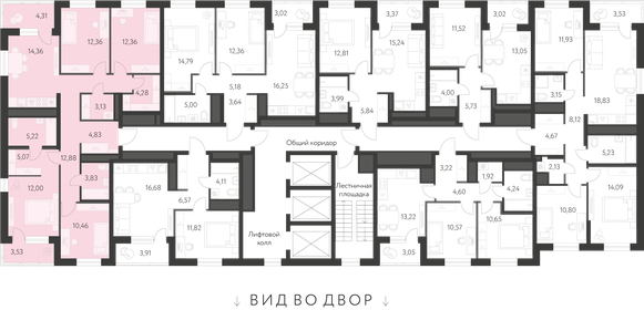 Квартира 104,7 м², 4-комнатная - изображение 2