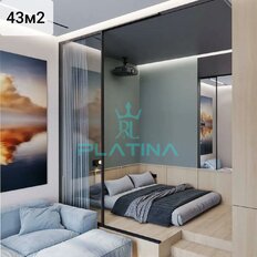 Квартира 43 м², студия - изображение 5