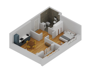 Квартира 48,7 м², 1-комнатная - изображение 2