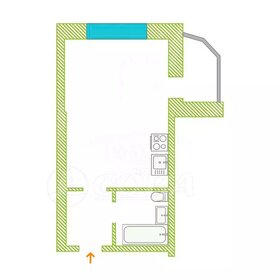 Квартира 26,3 м², студия - изображение 5