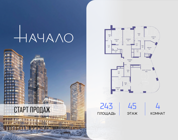 Квартира 243 м², 4-комнатная - изображение 1