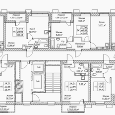 Квартира 56,7 м², 2-комнатная - изображение 2