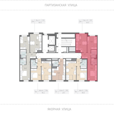Квартира 55,5 м², 2-комнатная - изображение 2