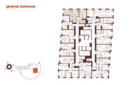 Квартира 66,9 м², 2-комнатная - изображение 2