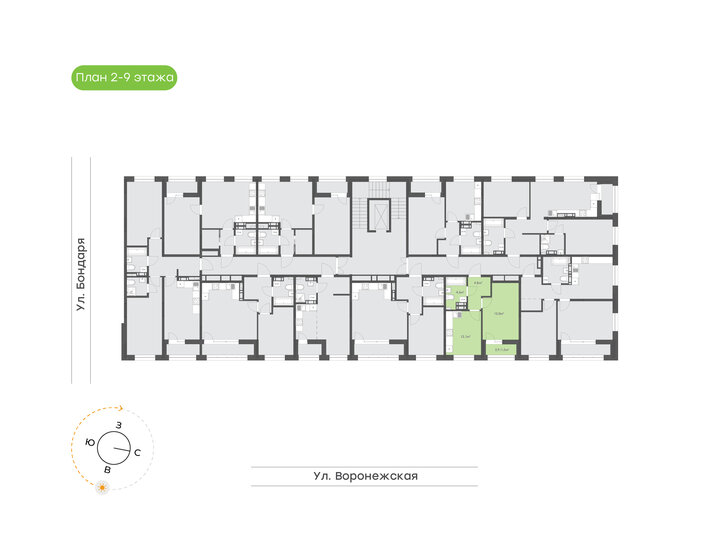 38,2 м², 1-комнатная квартира 7 288 400 ₽ - изображение 38