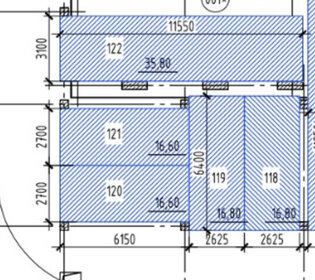 16,8 м², машиноместо - изображение 5