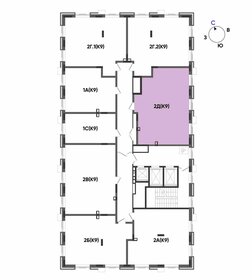 Квартира 65,6 м², 2-комнатная - изображение 2