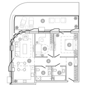 Квартира 85,1 м², 3-комнатная - изображение 2