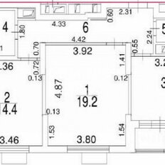 Квартира 61 м², 2-комнатная - изображение 3
