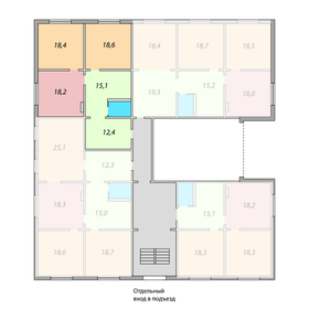 Квартира 97,3 м², 2-комнатная - изображение 3