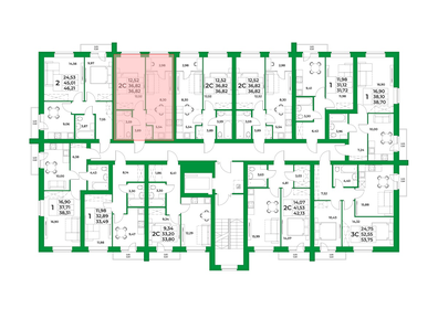 Квартира 36,8 м², 1-комнатная - изображение 2