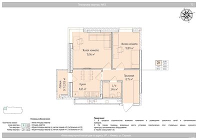 Квартира 49,2 м², 2-комнатная - изображение 1
