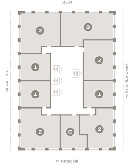 44 м², 2-комнатная квартира 5 250 000 ₽ - изображение 106