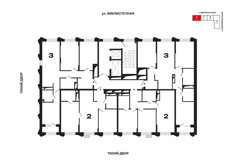 61,6 м², 2-комнатная квартира 14 508 000 ₽ - изображение 16