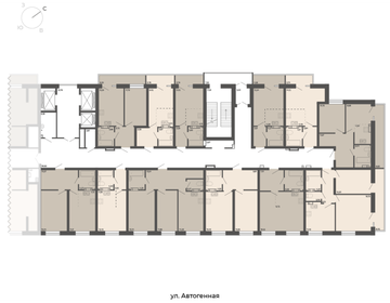 Квартира 28,6 м², 1-комнатные - изображение 1