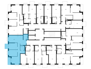 Квартира 65,6 м², 3-комнатная - изображение 2