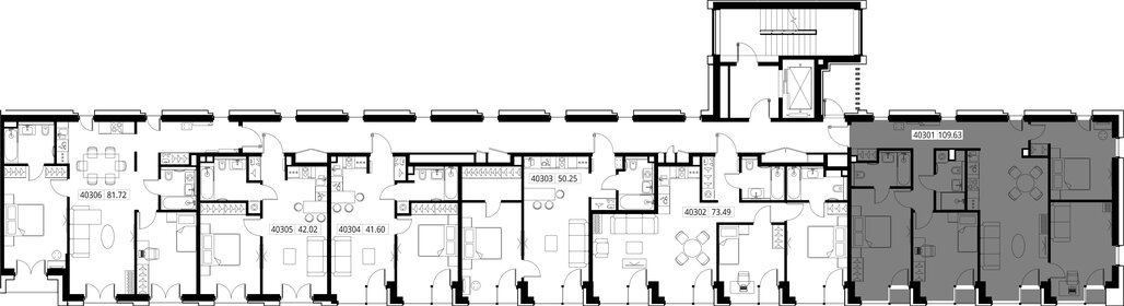 Квартира 109,6 м², 4-комнатная - изображение 2