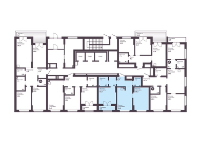 Квартира 62,2 м², 2-комнатная - изображение 2