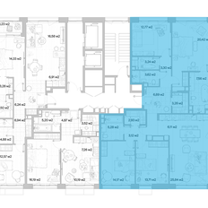 Квартира 132,2 м², 3-комнатная - изображение 2