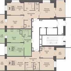 Квартира 65,8 м², 2-комнатная - изображение 2