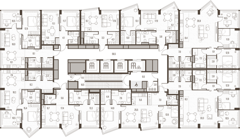Квартира 71,3 м², 3-комнатная - изображение 2