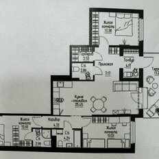Квартира 100 м², 3-комнатная - изображение 5