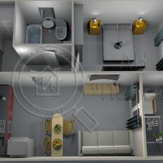 Квартира 40,8 м², 1-комнатная - изображение 3