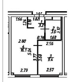 Квартира 32,3 м², 2-комнатная - изображение 1