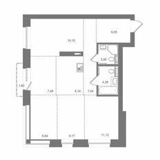 Квартира 81,5 м², 4-комнатная - изображение 2