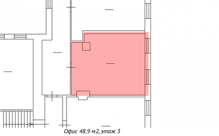48,9 м², офис - изображение 5