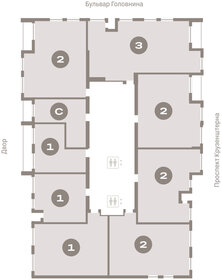 Квартира 106,6 м², 3-комнатная - изображение 2