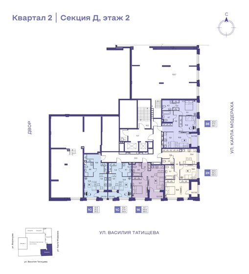 41 м², квартира-студия 7 936 110 ₽ - изображение 11