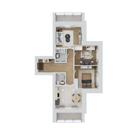 Квартира 71,1 м², 3-комнатная - изображение 2