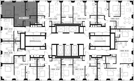 Квартира 51,3 м², 2-комнатная - изображение 3