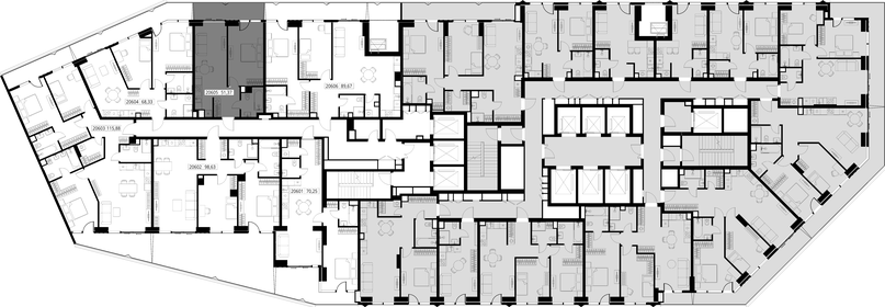 Квартира 51,4 м², 1-комнатная - изображение 3