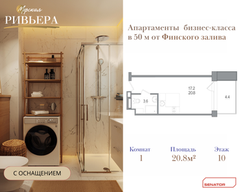 Квартира 20,8 м², студия - изображение 1