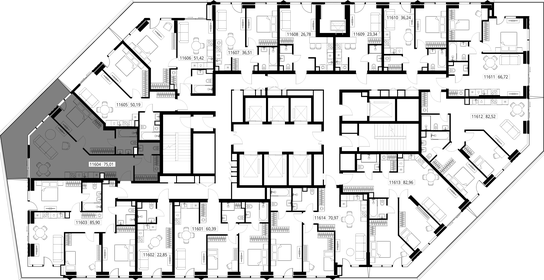 Квартира 75 м², 1-комнатная - изображение 3