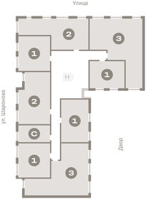 Квартира 83,2 м², 3-комнатная - изображение 2