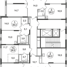 Квартира 26 м², студия - изображение 2