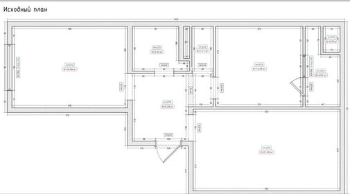 Квартира 67 м², 2-комнатная - изображение 1