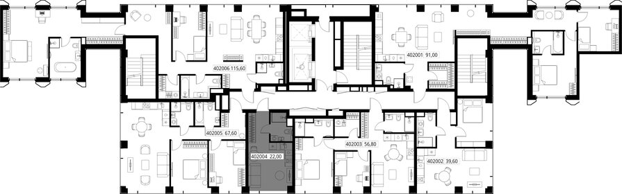 Квартира 22 м², студия - изображение 3