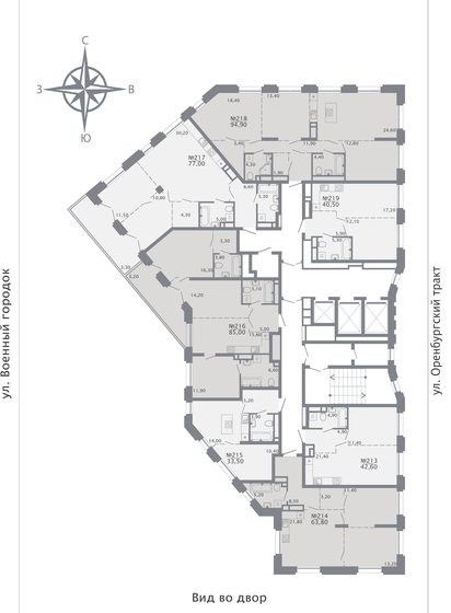 60,9 м², 2-комнатная квартира 16 671 760 ₽ - изображение 39