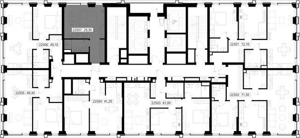Квартира 29,3 м², студия - изображение 3