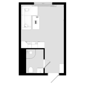 Квартира 20,3 м², студия - изображение 1
