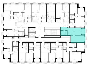Квартира 40,6 м², 1-комнатная - изображение 2